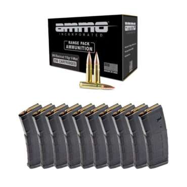 [PACKAGE] 200 Round Range Pack of Ammo Inc V-Max 300 Blackout 110gr AND 10 Magpul Pmag Gen 2 30RD Magazines